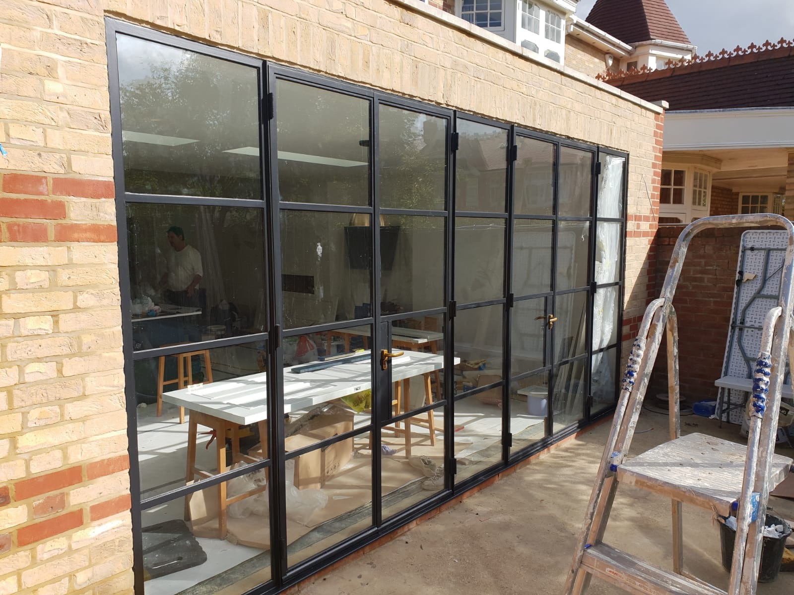 Industrial steel doors Design Plus London 1