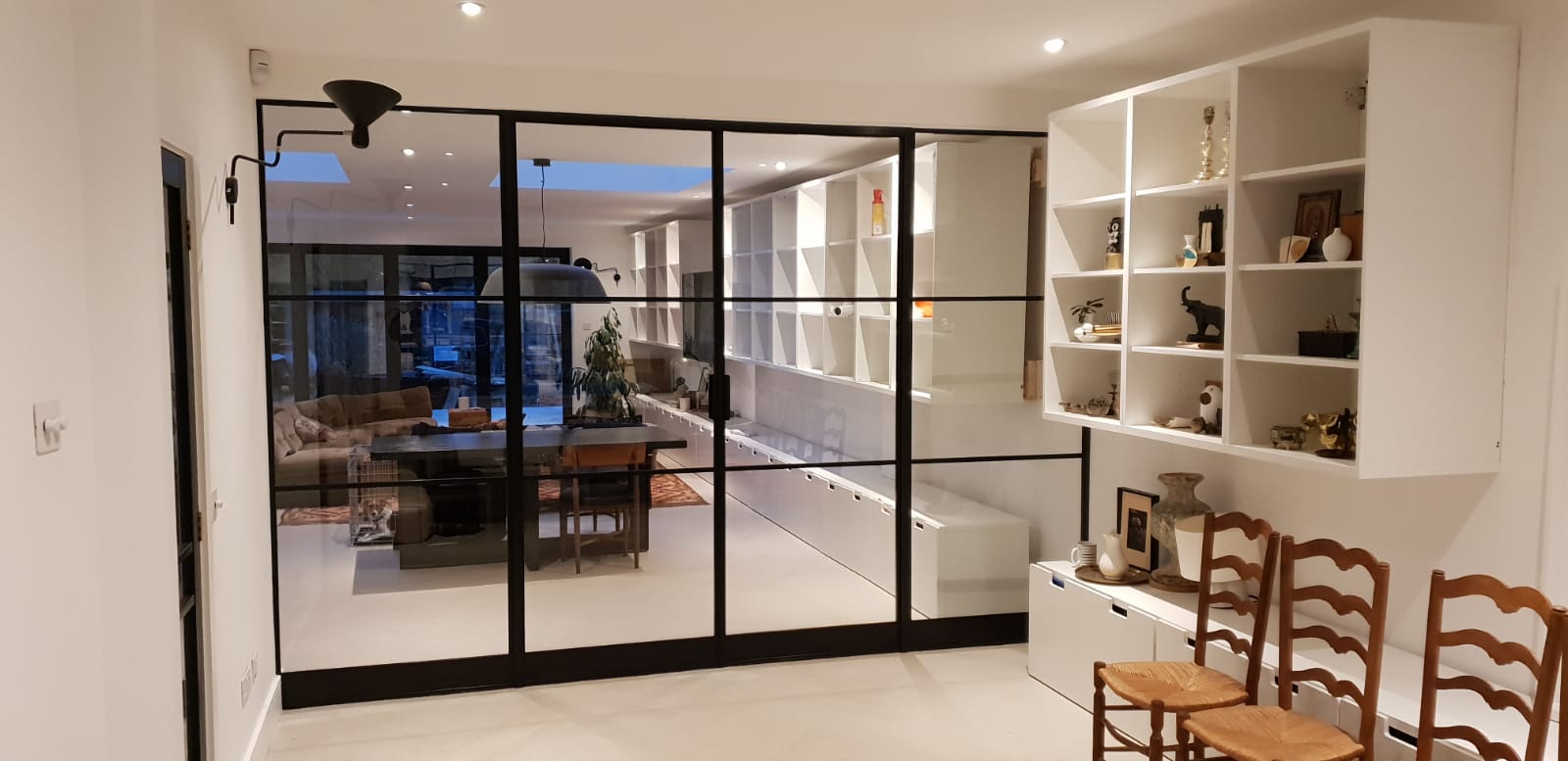 Internal Slim Steel Doors Design Plus London 04