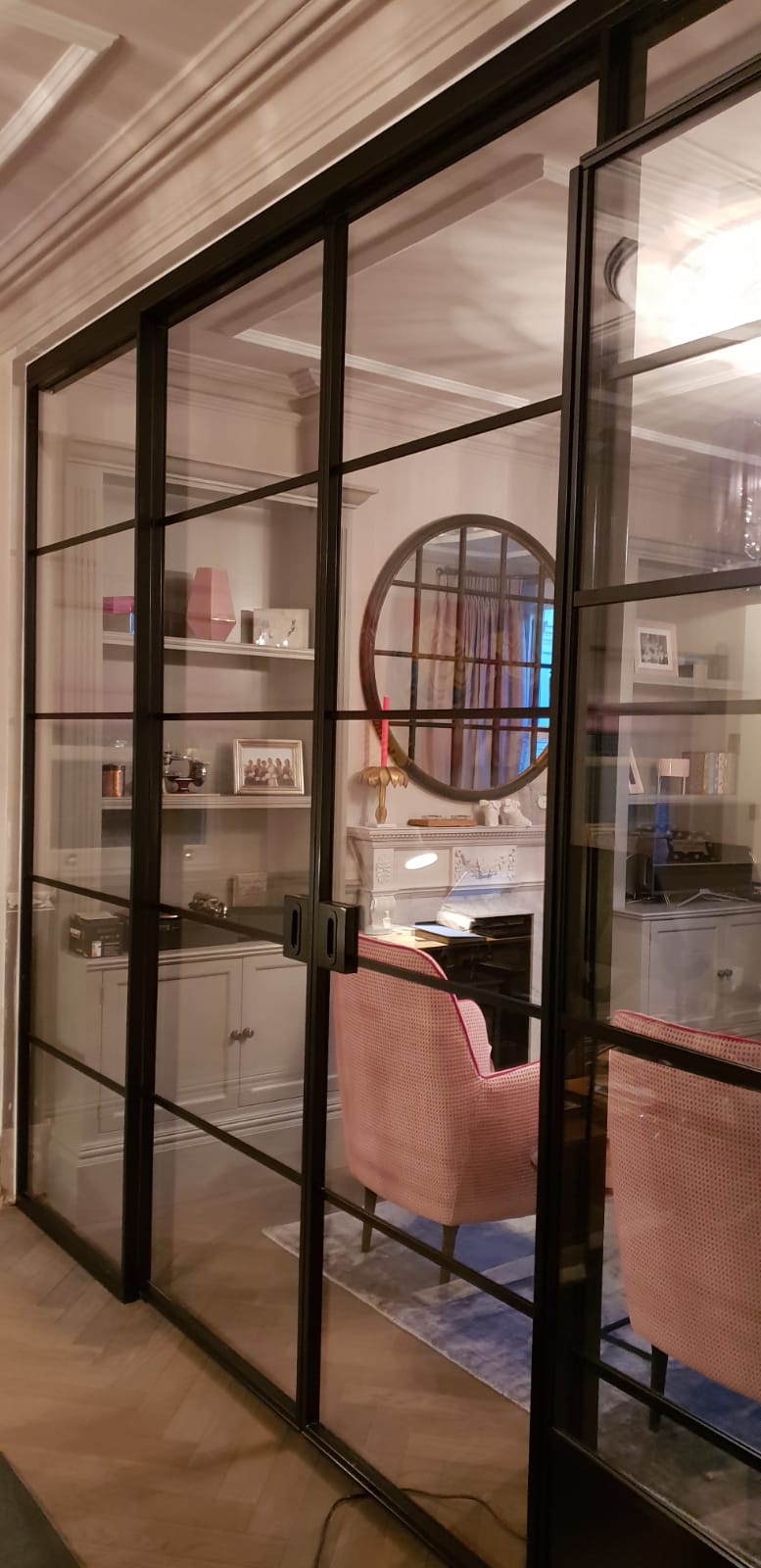 Internal Slim Steel door project gallery