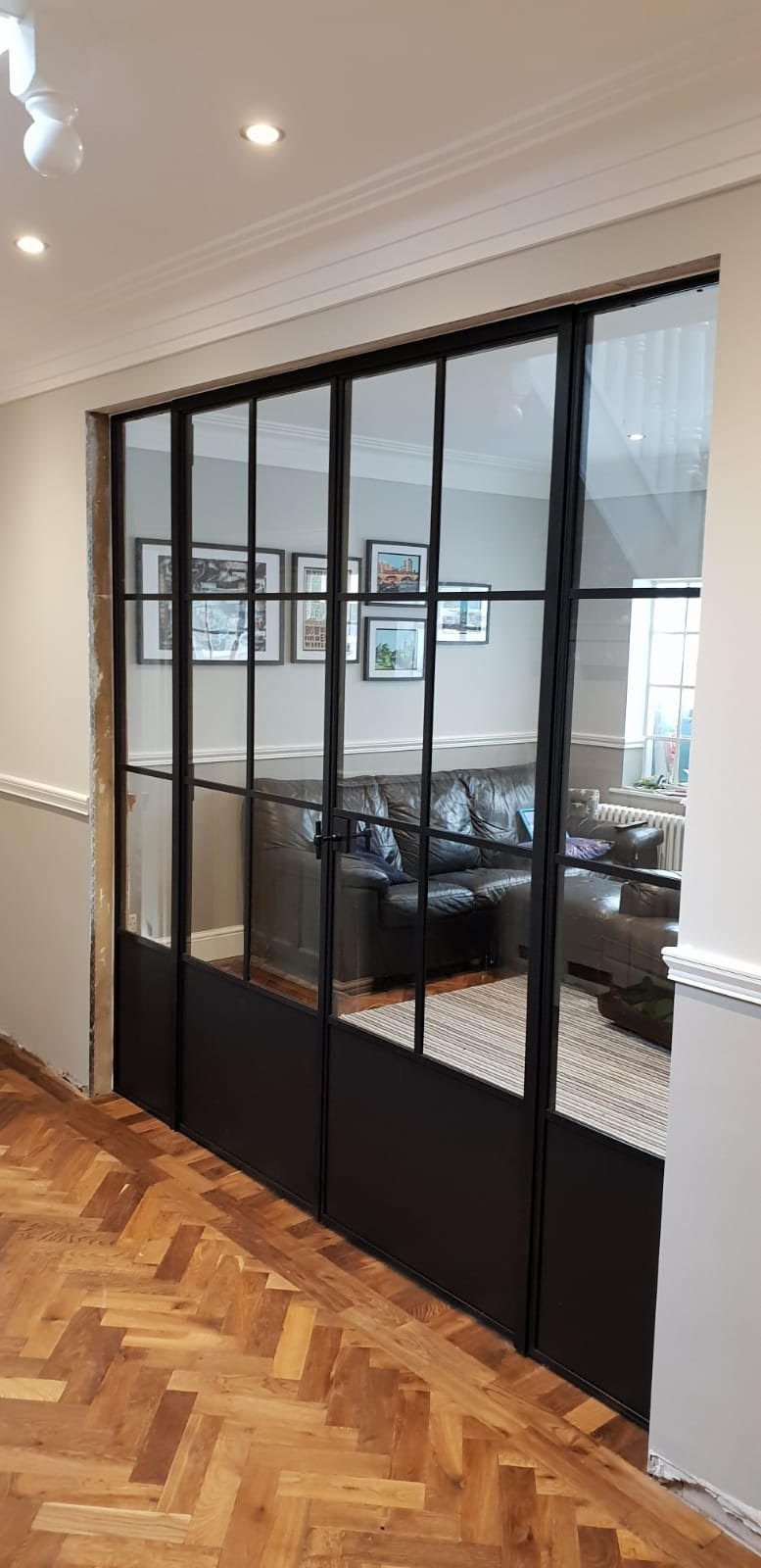 Internal Slim Steel door project gallery 01