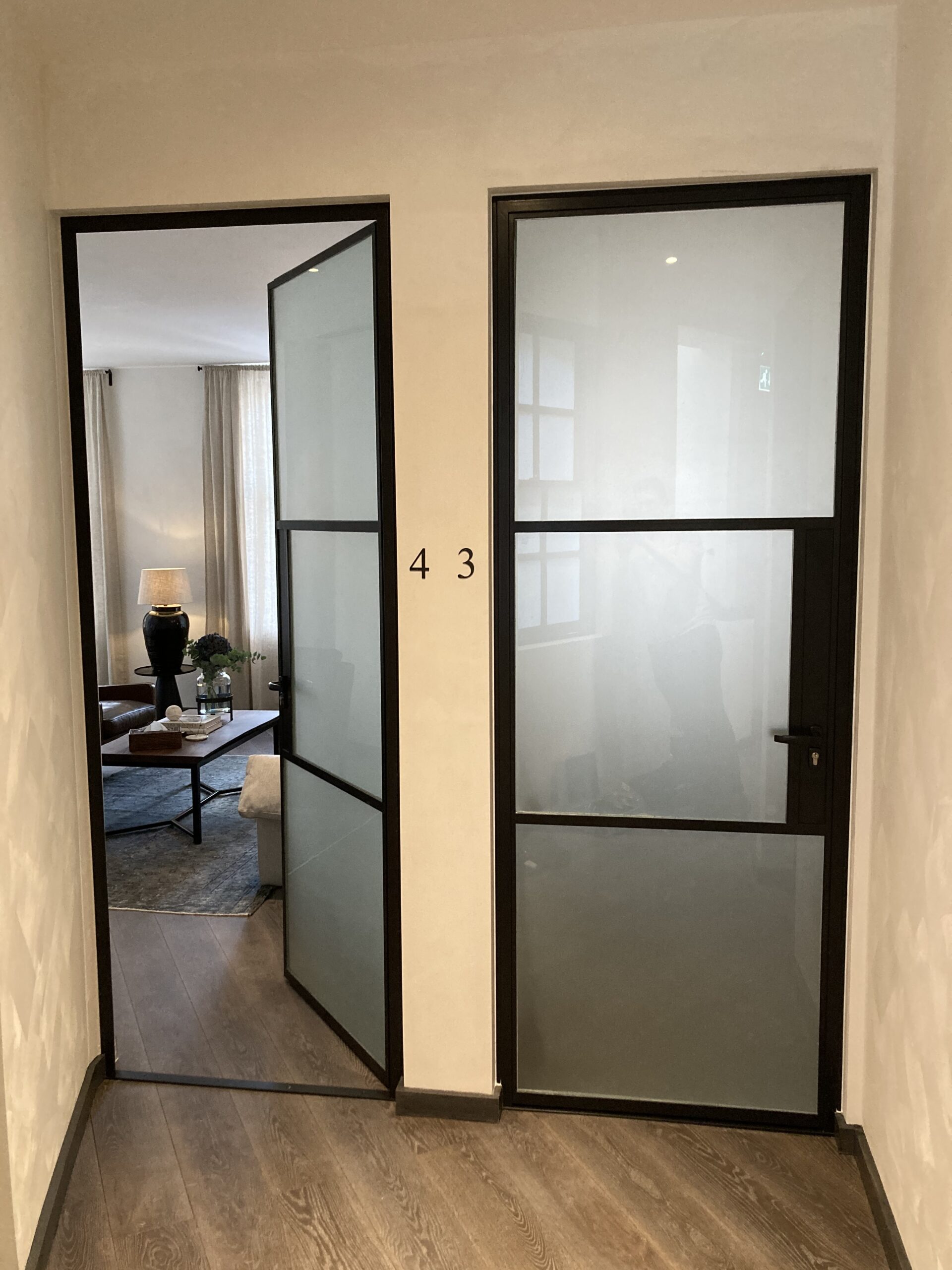 Internal Steel fire door Design Plus 07