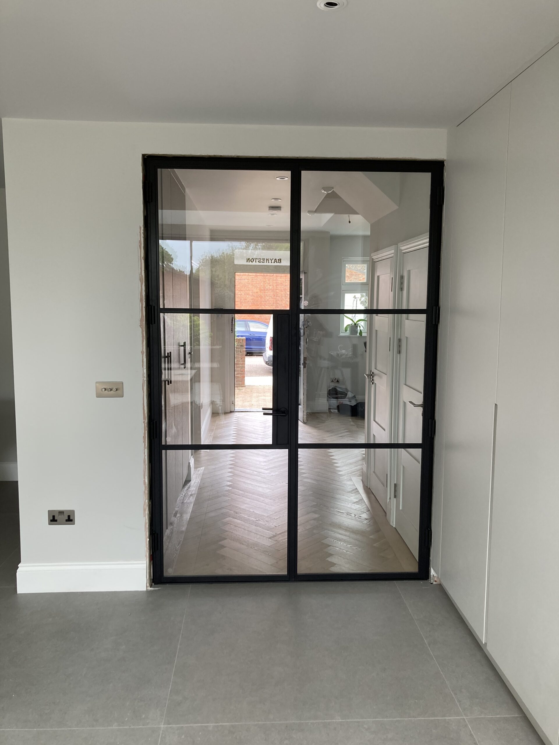 Steel fire door Design Plus London 02